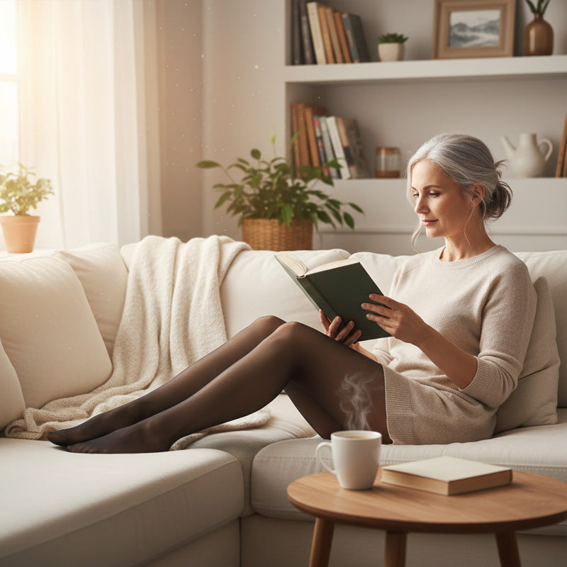 Value Bundle: 8D Oil-Sheen Rose Lace Stockings