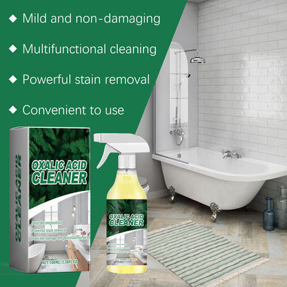 【CLEARANCE!】Molecular-Level Cleaning Tech! Oxalic Acid Cleaner Dissolves Rust🚽✨