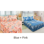 🛏️ 3-Piece Ruffled Bed Skirt Set – Elegant Design, Easy Fit & Complete Coverage 🛌