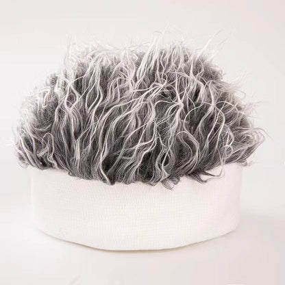 🧢Unisex Hip-Hop Wig Hat – Grunge Style, Soft & Comfortable Fit for Parties, Cosplay and Costumes ✨