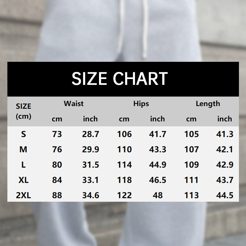 Men's Casual Loose Fit Drawstring Pants