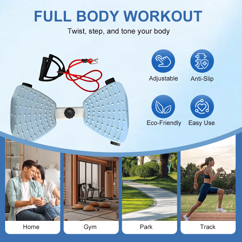 🦵🧘‍♀️Compact Cardio Twisting Stepper Machine✨