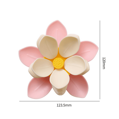 Lotus-Shaped Magnetic Food Clip & Fridge Magnet