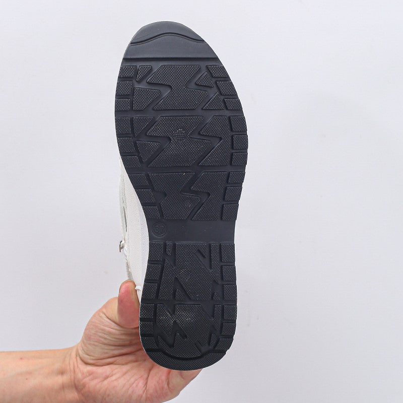 Women's Fashion Breathable Wedge Sandals with Side Zipper Closure