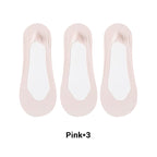 Women's Ultra-Invisible Sheer Mesh Low-Cut Boat Socks