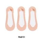 Women's Ultra-Invisible Sheer Mesh Low-Cut Boat Socks