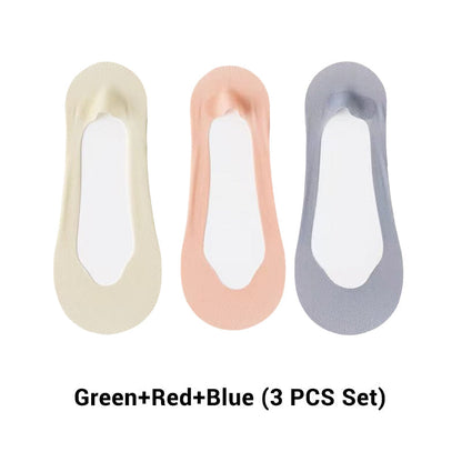 Women's Ultra-Invisible Sheer Mesh Low-Cut Boat Socks