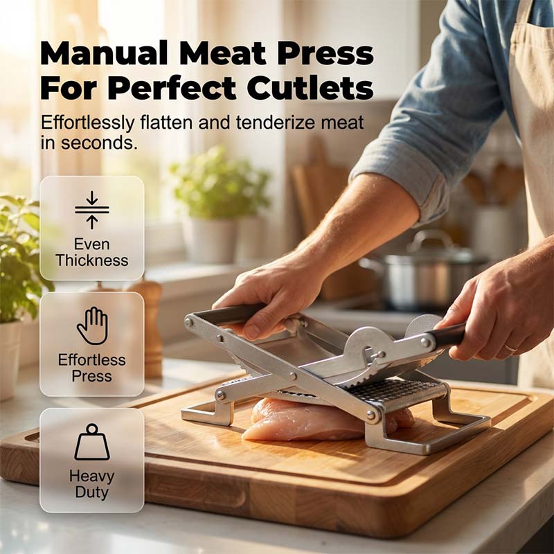 Durable and Efficient Meat Press Tool