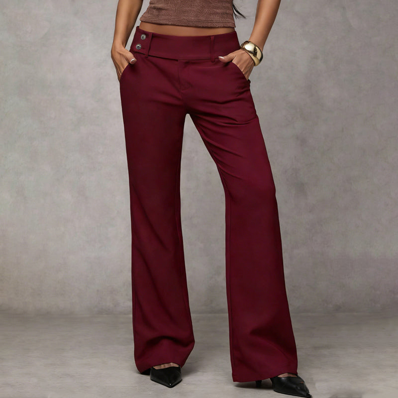 🌺💐Women's Elegant Flared Suit Pants