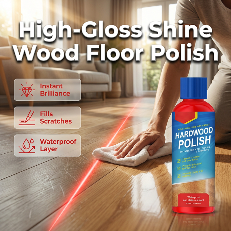 ✨ Restore & Protect Your Wood Floors – Instant High-Gloss Shine for Home Surfaces!
