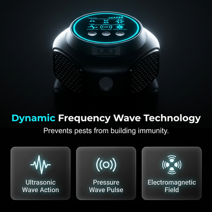 ⚡【High-Power Ultrasonic Pest Repeller】— Rats and cockroaches will leave on their own—no chemicals, no killing! 🚫🐭
