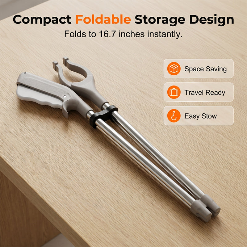 Foldable Long Reach Grabber Tool