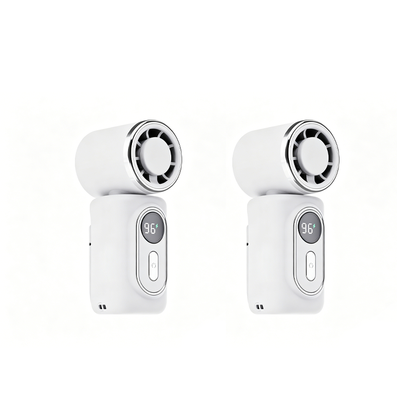 Portable Clip-On Fan with LED Display