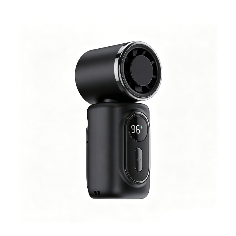 Portable Clip-On Fan with LED Display