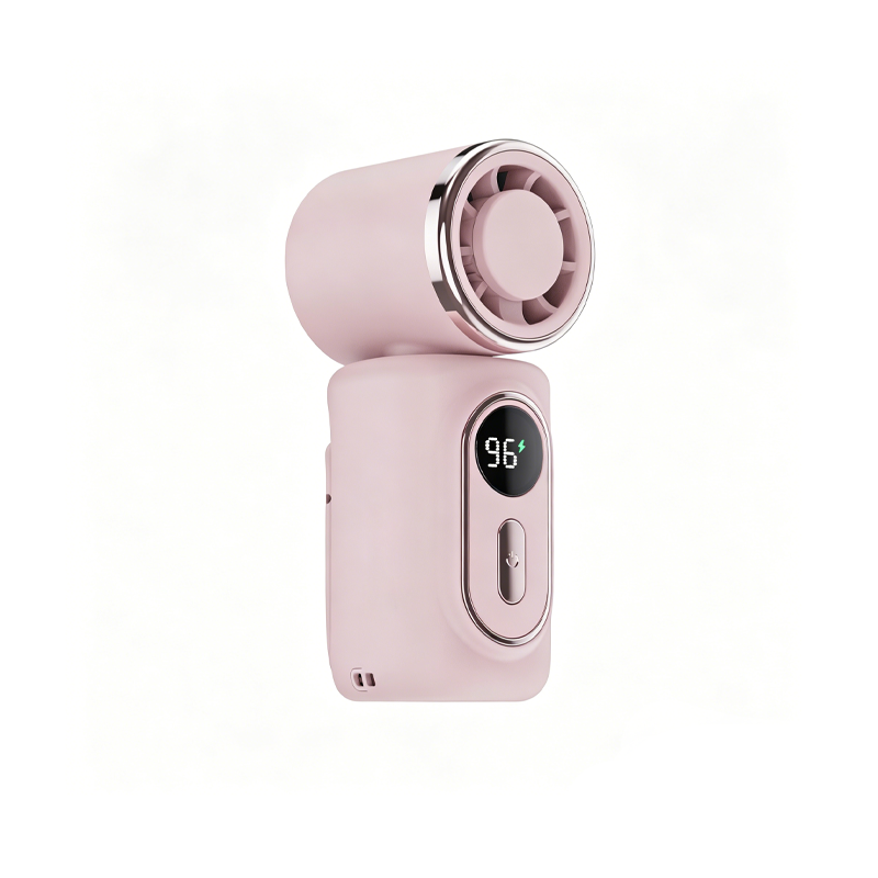 Portable Clip-On Fan with LED Display