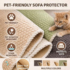 🛋️ Thickened Non-Slip Sofa Cover – Ultra-Soft, Washable, Scratch-Resistant & Pet-Friendly, 4 Colours ✨