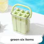 Silicone Ice Stick Tray with Storage Caddy