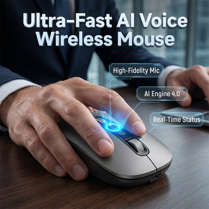 AI Smart Voice Wireless Mouse🖱️💬