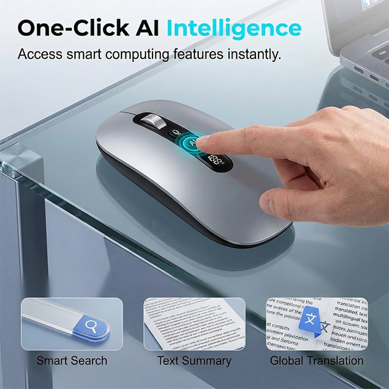AI Smart Voice Wireless Mouse🖱️💬