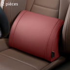 🚗Ergonomic Headrest and Lumbar Support Set for Car Seats