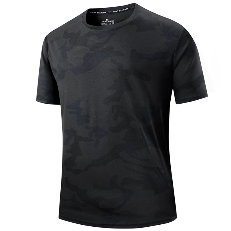 Men's Quick Dry Camouflage Sports T-Shirt