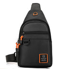 🎒✨ Waterproof Multi-pocket Crossbody Sling Bag – Organized Storage, Adjustable Strap, Headphone Jack 🌧️