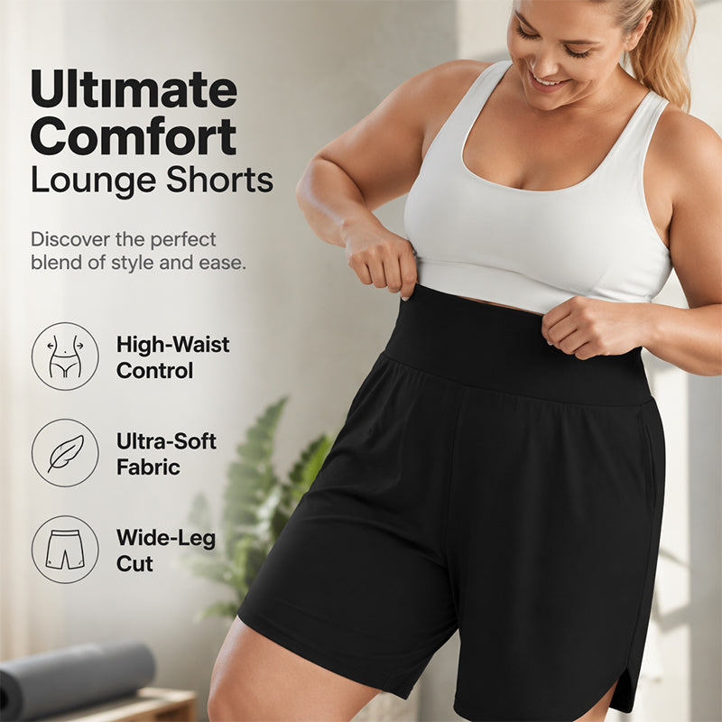 🩳Women's Casual Wide-Leg Knee-Length Shorts