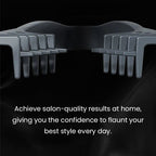 Wide-tooth volumizing comb – Professional styling comb for men and wome