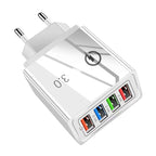 4-Port USB Charger Adapter