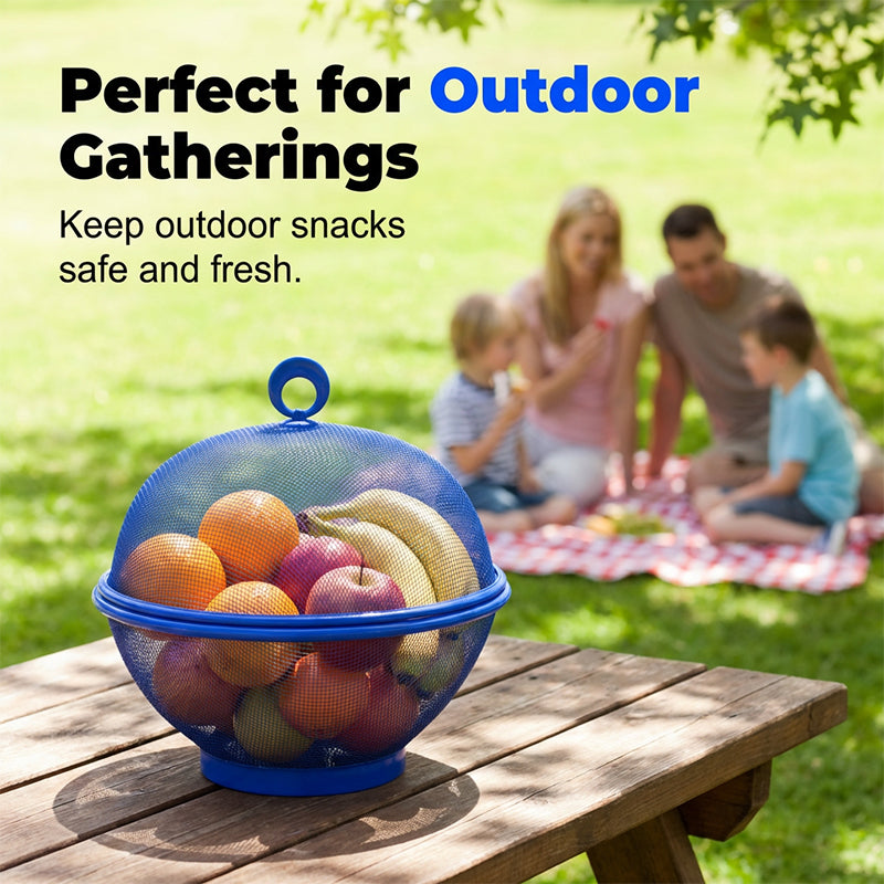 🧺🍎 Fruit basket with lid – Protects & keeps fruit fresh