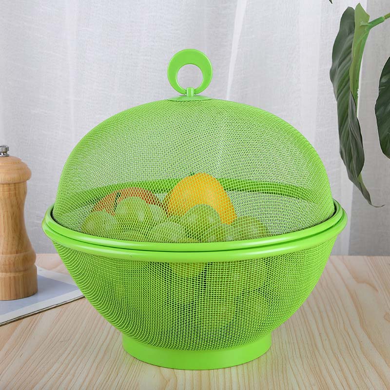 🧺🍎 Fruit basket with lid – Protects & keeps fruit fresh