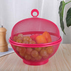 🧺🍎 Fruit basket with lid – Protects & keeps fruit fresh