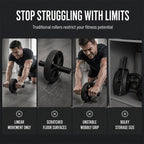 Abdominal Roller Wheel Disc with Knee Mat