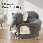 🧸👶Plush Baby Support Seat – Cartoon Floor Chair for Sit-Up Play