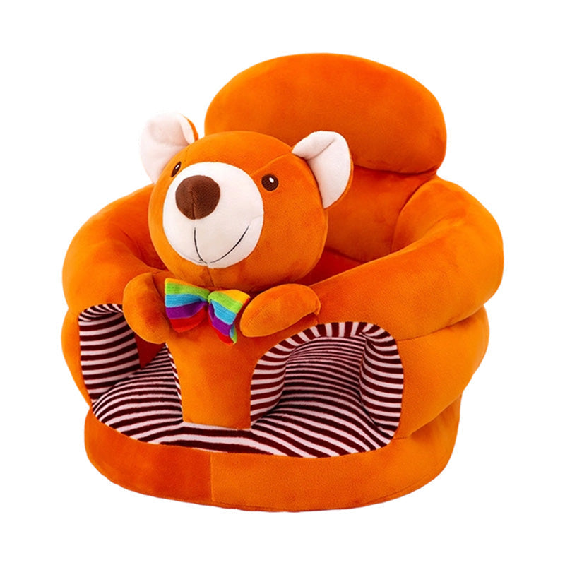 🧸👶Plush Baby Support Seat – Cartoon Floor Chair for Sit-Up Play