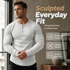 🍁Get Your New Fall Fashion-Men's Slim Fit Henley Shirt