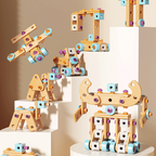 🔧🧒 Children's Educational DIY Tool Kit – STEM building set with electric drill, 124+ pcs & storage box. Encourages creativity, logic & fine motor skills – perfect for little builders! 🛠️✨