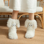 Women's Winter Cozy Non-Slip Home Socks