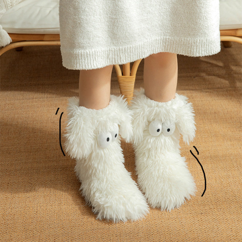 Women's Winter Cozy Non-Slip Home Socks