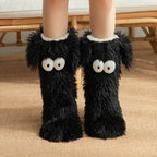 Women's Winter Cozy Non-Slip Home Socks