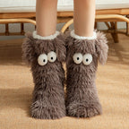 Women's Winter Cozy Non-Slip Home Socks
