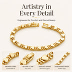 🌸Women's Elegant Heart Link Bracelet