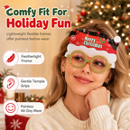👻 🎃Novelty Christmas Eyeglass Frames Funny Holiday Party Decoration Eyewear