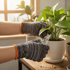 10-Gauge Knitted Durable Protective Work Gloves