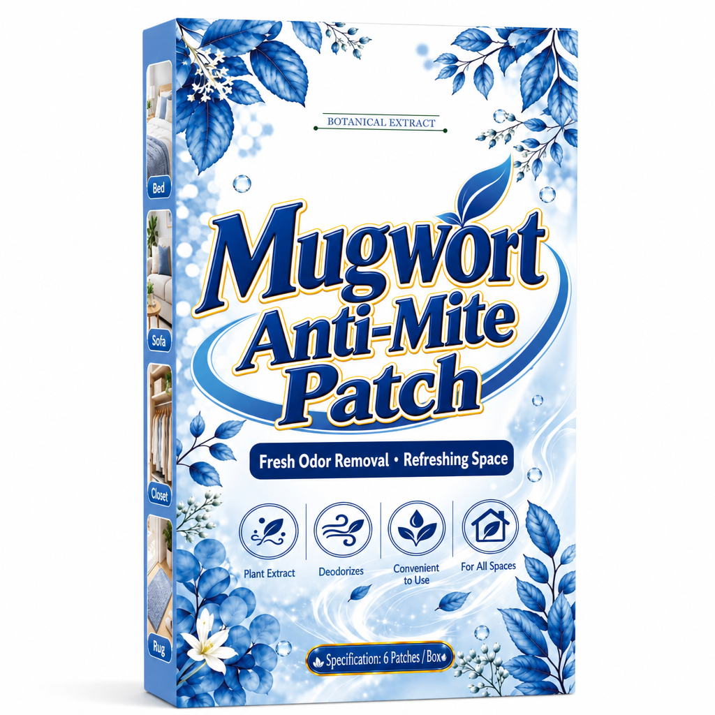 🧪 6Pcs Mold Purifying Patches – Botanical Mildew Removal Pads, Long Lasting Mold Inhibitor for Bathroom, Kitchen, Wall Corners & Damp Hidden Spots